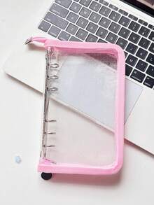 1 Pc A6 Transparent Sticker Book, Loose-Leaf Binder, Sticker Album, Sticker Pages, Stamp Collection Book, Pocket Book, 3D Stickers, Sticker Book, Photo Storage Sleeves, Book Cover, Collectible Card Box, Photo Album, Budget Planner, Diary, Notebook, Office Supplies - A6 - View 17