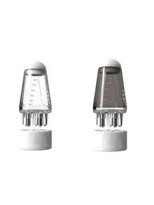 1支迷你油梳，头皮按摩梳，护发油梳，精华液，滋养液，护发素，精油美发造型工具 - 精准将液体或精油输送到发根 - 多色 - 查看 12