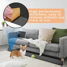 1 Roll Of Adjustable PVC Sofa Barrier - 3 Meters, Cuttable Toy Blocker Under Sofa, Easy-To-Install Sofa Barrier To Keep Pets - Multicolor - View 3