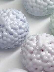 1个全新手工捏捏减压球，适合制作创意玩具、全球家庭聚会、节日、开斋节、狂欢节、复活节等场合，手工捏捏减压球内含弹珠 - ASMR放松玩具 - 多色 - 查看 4