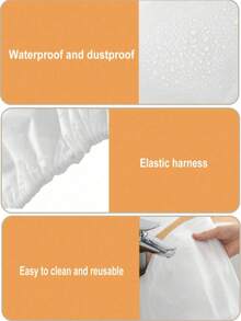 1个风扇防尘罩，节省空间的可堆叠设计，适用于桌面、落地、吊扇 - 防尘易清洁，标准尺寸通用 - 家用/办公用，家居收纳，紧凑型储物，非常适合卧室、厨房、客厅、露台和户外场所 - 多色 - 查看 9