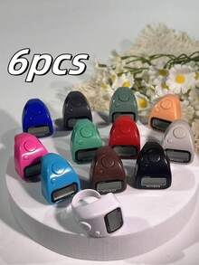 Anillo con contador digital luminoso - multicolor - Ver 13