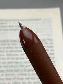 4pcs High-Quality Retractable Exam Marking Pens For Students, Smooth Writing, Quick-Drying, Coffee Scented Ballpoint Pens - Americano Coffee Ballpoint Pen - View 5