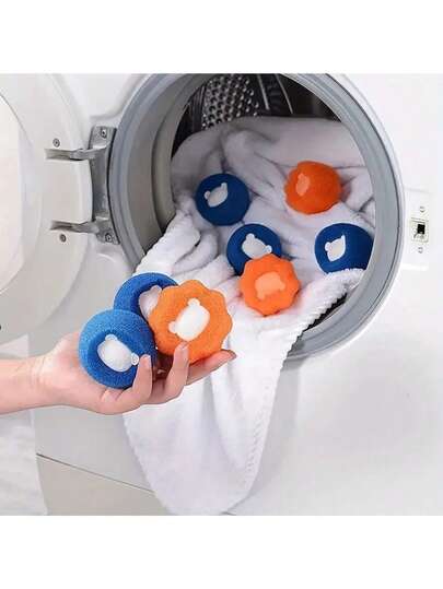 1pc/6pcs/20pcSuitable For Washing Machines, Laundry Balls, And Drying Balls Can Be Reused,Valentine's Day,Ramadan, Reducing Wrinkles And Saving Washing Machine Time. No Drying Is Requireddryer Balls,Dog Stuff,Dog Accesssories,Dog Toys ,Mother's Day(Color Random)