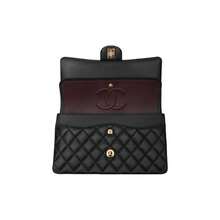 CHANEL Classic Flap CF Women's Crossbody/Shoulder Bag With Signature Gold-Hard Quilted Leather Chain Strap,  And Gold-Pineapple Flap - A01112-Y01295-94305 - Xem 2