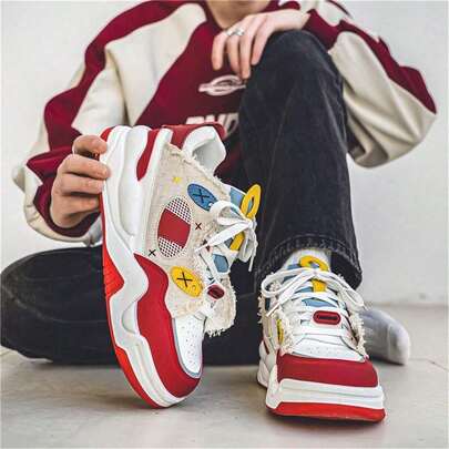 Men's Shoes Fashion Sneakers Comfortable Platform Shoes 2026 Outdoor Casual Shoes Street Skateboard Shoes Designer Shoes