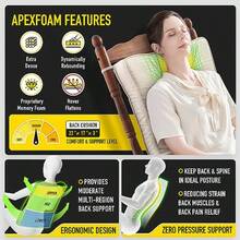 SUNROX - Almohadillas antideslizantes de espuma viscoelástica para silla mecedora almohadillas acolchadas y tuftadas gruesas y duraderas resistentes a la decoloración juego de almohadillas para - Gris jaspeado - Ver 3