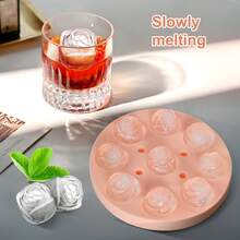 Khuôn làm đá hình hoa hồng bằng silicon, máy làm đá viên cho rượu whisky, khuôn đá viên hình hoa hồng bằng silicon, khay làm đá viên cho rượu whisky, khay làm đá bằng silicon, máy làm đá tại nhà. - Nhiều màu - Xem 2