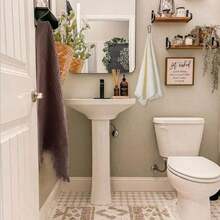 Luxury Decorative Hand Towels Bathroom: 2 Packs 14X30% Cotton Turkish Absorbent Soft Face Towel Set Boho Bathroom Decor Kitchen Hotel Spa Farmhouse Guest Tea (White, 14X30) - 01 Cream White - View 9