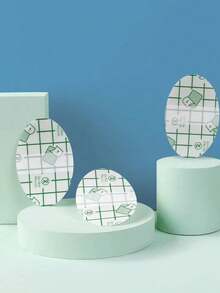 10个/20个/30个/40个/60个/100个装塑料防水耳塞，游泳防水耳塞 - 無色 - 查看 3