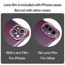 奢华闪亮钻石电镀水钻手机壳，兼容 17/16E/15/14/13/12/11/X/XS Max/XR/Pro Plus，Galaxy A02S-A07/A12-A17/A22-A26/A32-A36/A50-A56/S20-S25，荣耀 X9/8/7/A/B/C/Magic 5/6/7 Lite/Reno/Note/Smart - 紫色 - 查看 8