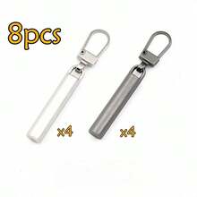 5/10pcs Durable Metal Zipper Replacement Kit, Suitable For Jackets, Handbags And Backpacks, Easy To Install - Multicolor - View 17