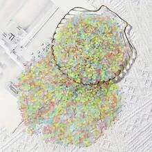 3000pcs/Bag Glow-In-The-Dark Garden Sand, Micro Fairy Decor, Aquarium Artificial Luminous Stones, Potted Plant Decorative Stones, Potted Plants, Succulents, DIY Decor - A - View 11