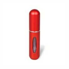 Car Perfume Refill Bottle, Mini Portable Refillable Perfume Aluminum Atomizer Spray Cosmetic Bottle~Travel Refill Bottle~Atomizer Perfume Bottle - Màu đỏ mờ - Xem 3