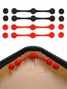Magnetic Silicone Clips For Air Fryers (3 Or 6 Packs) Are Used To Secure Baking Paper In Air Fryers And Safely Lock The Disposable Liners To Prevent The Paper From Burning. - Multicolor - View 1