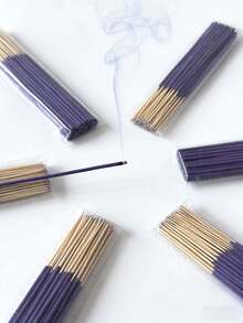 29/115/200支薰衣草香薰棒 - 竹制香薰棒，适用于芳香疗法、瑜伽、冥想、家居和办公室香氛，完美的节日礼品套装 - 薰衣草 - 查看 10