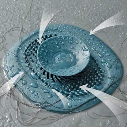 水槽排水塞，厨房水槽排水拦截器，浴室硅胶排水过滤器