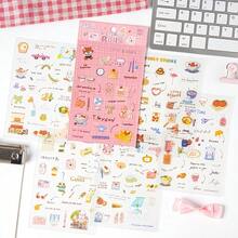 24pcs Romantic Love Letter Theme Stickers, Pre-Cut Transparent PET Material Artistic Romantic Stickers, Suitable For Journals, Diaries, Scrapbooks, DIY Crafts, Love Quotes, Artistic Life Stickers (6pcs/Pack, 4 Packs/Set) - Scrapbook Stickers - View 5