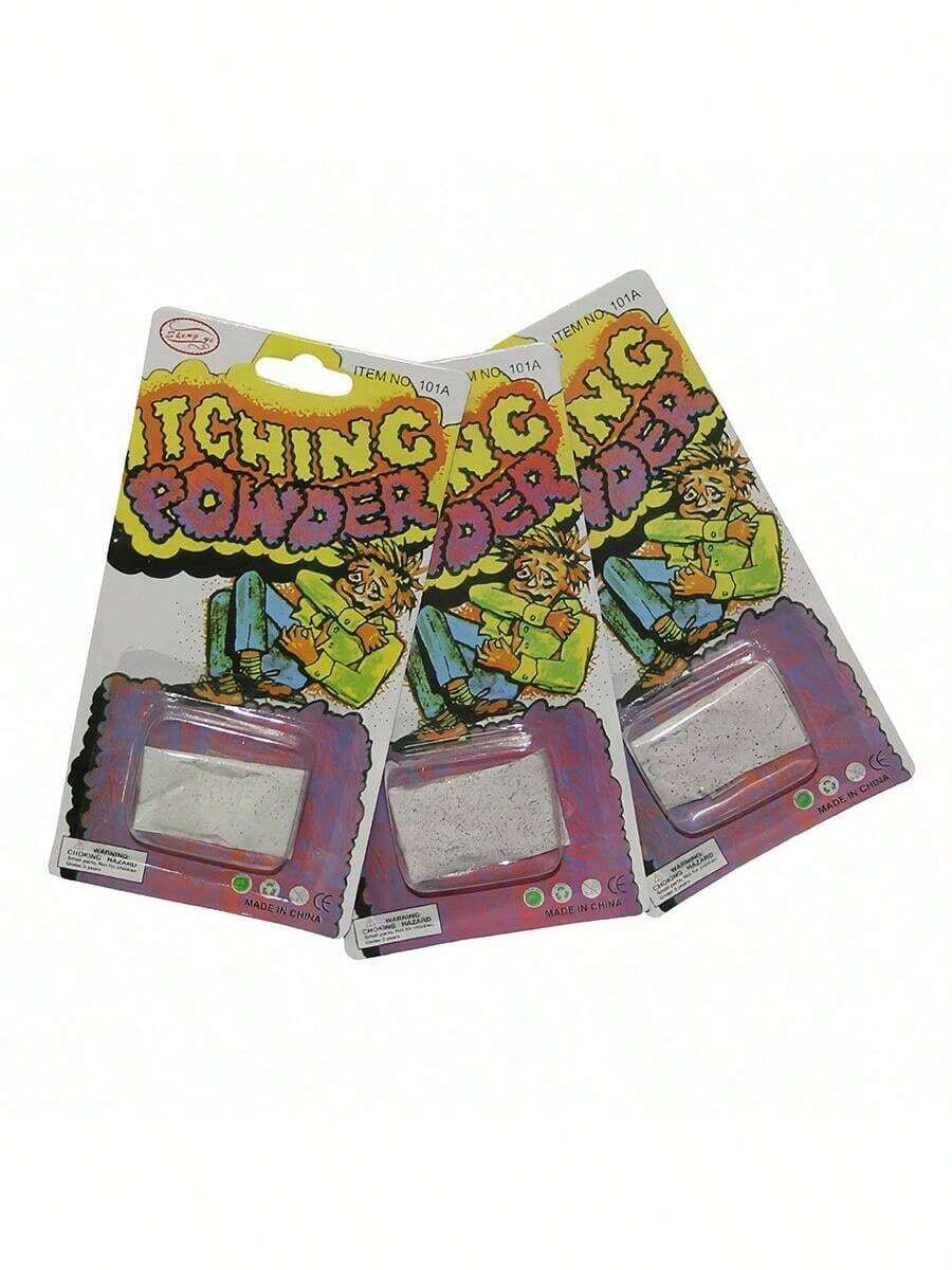 5粒新奇痒痒粉，生日派对和愚人节恶作剧道具，减压玩具，缓解抑郁道具，玩具和游戏，爱好，收藏品，派对用品，青少年创意玩具，青少年搞笑恶作剧玩具，派对道具，愚人节恶作剧道具 - 彩色 - 查看 1