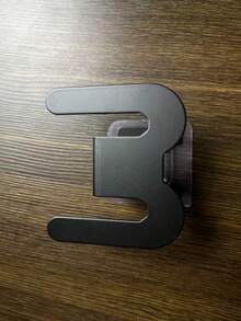 1/2pcs No Drill Wall Mounted Slipper Rack, Bathroom Hanging Shoe Storage Organizer Hook - Multicolor - View 9