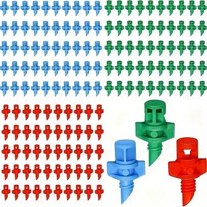 Dispensador de agua de riego por goteo, microaspersor, aspersor atomizante, boquilla de microrociado refractante, utilizado para regar plantas y césped