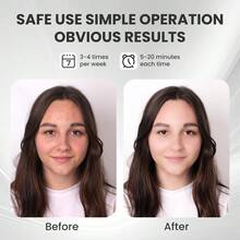 Facial Red Light Therapy, LED Facial Mask Light Therapy Device, Adjustable Brightness, 7-Color LED Mask, Wireless And Rechargeable, Red Light Mask, Anti-Aging, Brightening Skin Tone, Skin Rejuvenation. - 彩色 - 查看 8