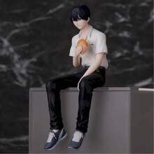 1件/套 动漫手办《永不消逝的夏天》<辻中芳树> 14厘米 坐姿 收藏手办，可作桌面、电脑机箱、汽车装饰摆件，适合万圣节、圣诞节等场合，亦可作礼物 - 彩色 - 查看 4