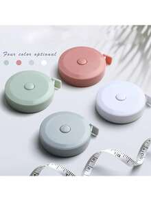 Bộ 4 thước dây rút, thước dây mềm, thước dây tròn rút dùng để may vá, thước may hai mặt 60 inch/1.5 mét, thích hợp cho việc đo vải, may vá, thủ công, dệt may. - Nhiều màu - Xem 7