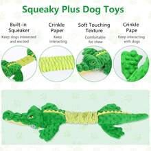 2026 Dog Toys Stress Release & Boredom Relief, Dog Puzzle IQ Training, Snuffle Foraging Instinct Training - Suitable Small, Medium & Large Dogs - Alligator - View 2