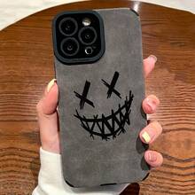 Nueva Funda para Teléfono Smiling Devil 2024, compatible con iPhone 11/11Pro/11Pro Max/12/12Pro/12ProMax/13/13Pro/13ProMax/14/14Plus/14Pro/14ProMax/15/15Plus/15Pro/15ProMax - Funda Protectora a la Moda - Colores mixtos - Ver 6