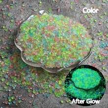 3000pcs/Bag Glow-In-The-Dark Garden Sand, Micro Fairy Decor, Aquarium Artificial Luminous Stones, Potted Plant Decorative Stones, Potted Plants, Succulents, DIY Decor - A - View 16
