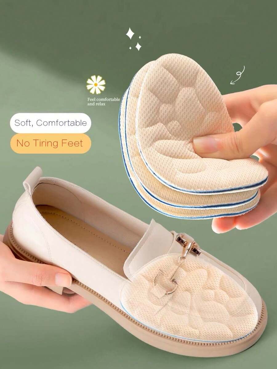 Front Pad For Women High Heels, Half Size Insole, Anti-Pain & Fatigue Insole, Non-Slip Half Pad, Downsizing Shoes