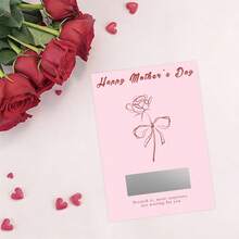 Customized Cards, Customized Greeting Cards, Customized Event Cards, Customized Mother's Day Cards, Customized Scratch Cards, Customized Gift Cards, Customized Surprise Cards, Scratch-Off Film, Parties, Festivals, Gatherings, Restaurants, Weddings - Scratch Card 10x14cm - View 8