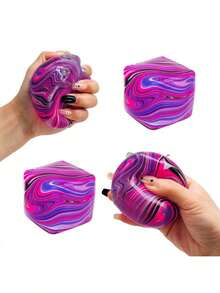 New Nee Doh Marbled Ice Cube Mochi Stress Relief Toy Ice Cube Mochi - Perfect Gift - Birthday Gift - Holiday Gift - Christmas Gift(Random Color) - Nhiều màu - Xem 9