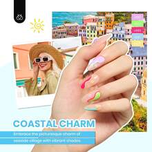 Beetles Gel Nail Polish Kit With U V Light - 80Pcs Color Enchantment 55 Colors Gel Polish Starter Kit - 85 Pcs 35 Colors Gel Polish Set - 查看 4