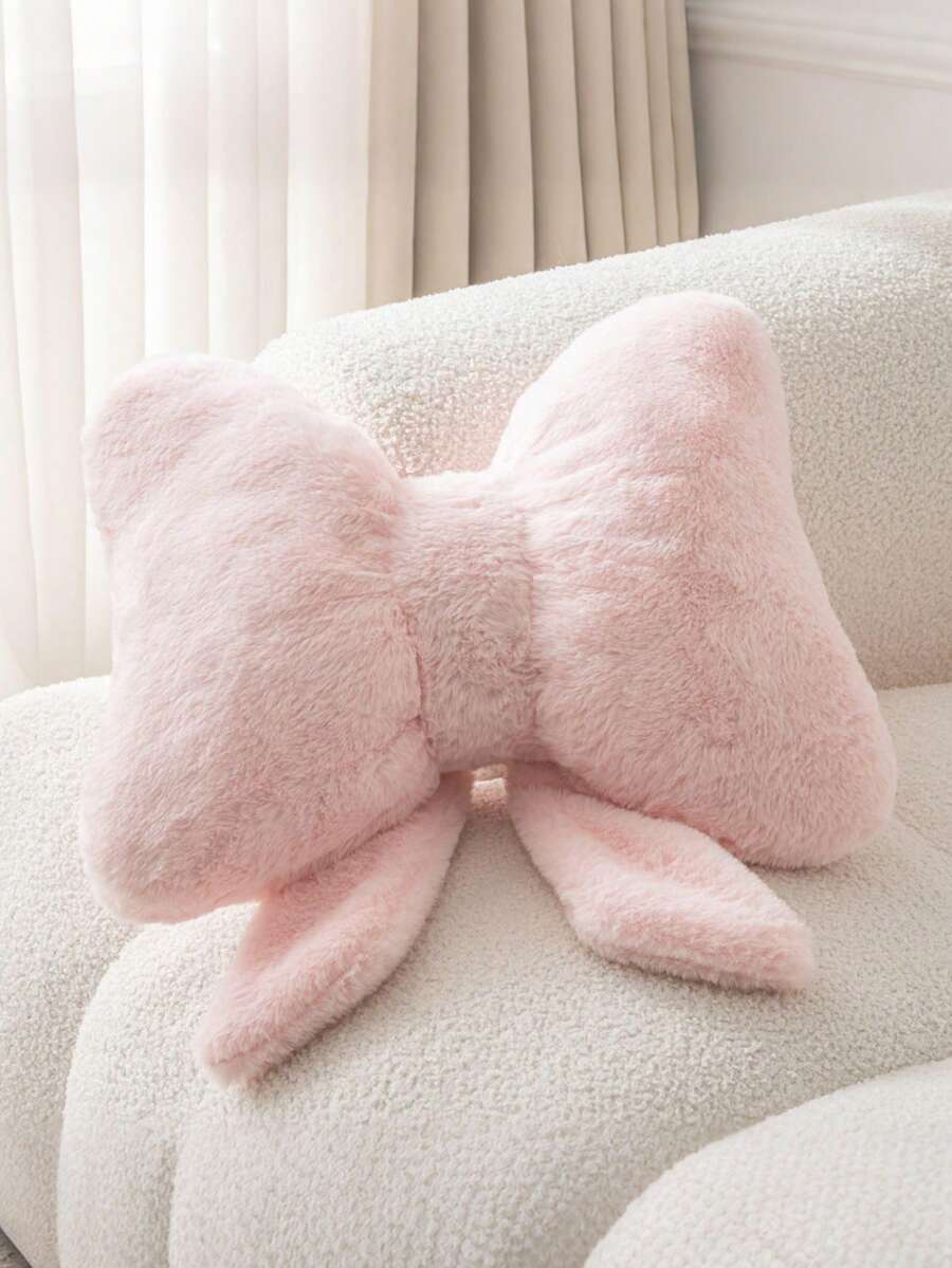 1 Peça Almofada de Laço, Almofadas Decorativas em Formato de Borboleta, Almofadas Fofas, Decoração Fofa para Cama, Sofá e Casa, Almofada Macia e Aveludada, Presente para Sofá, Quarto, Sala de Estar, Decoração Doméstica, Decoração de Quarto, Festa Diária, Casamento, Dia dos Namorados, Páscoa, Presente do Dia dos Namorados