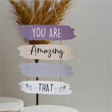 Atmosphera-Inspired Minimalist Wooden Wall Hangings In Various Simple Styles - 1PC - View 16