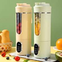 1pc USB Rechargeable Electric Juicer Cup | Portable Multi-Function Blender, Built-In Lithium Battery, Ideal For Juicing On The Go, Battery Capacity: 1300mAh - Upgraded - View 10