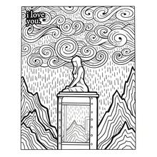 GDTME Libro de colorear inspirador para adultos, adolescentes y niños de 8 a 12 años | 24 citas y patrones relajantes e inspiradores | Mejor regalo de cumpleaños, Día de la Madre, regreso a la escuela, tamaño 7.9x7.9 pulgadas - Meditación de relajación - Ver 5