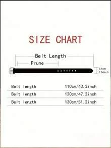 1条男士鳄鱼纹压花真皮腰带，哑光黑色合金扣，商务休闲及牛仔裤皆宜 - 彩色 - 查看 2