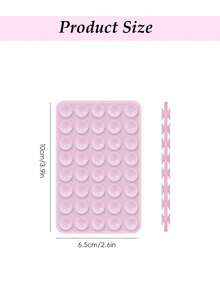 80个双面胶手机吸盘，吸力超强，稳定性好。可重复使用，适用于光滑表面（如瓷砖、玻璃、墙壁等）。 - 多色 - 查看 8