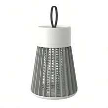 1个全新便携式静音物理灭蚊灯，USB充电卧室驱蚊灯带夜灯 - 圓形 - 查看 13