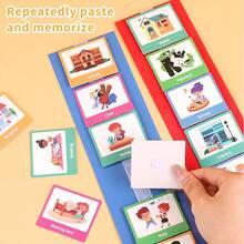 1pc Early Education Visual Flashcards, Colorful English Learning Cards For Children, Early Education Toys To Stimulate Learning Ability - 彩色 - 查看 9