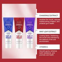 1支洋甘菊薄荷提取物益生菌敏感牙龈牙膏 - 日常口腔护理，缓解牙龈不适，去除牙菌斑，强化牙釉质，清新口气 - 薄荷 - 查看 10