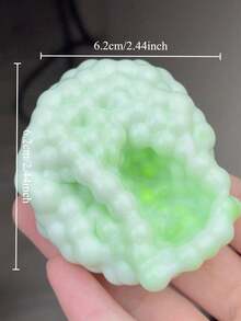 1个全新手工捏捏减压球，适合制作创意玩具、全球家庭聚会、节日、开斋节、狂欢节、复活节等场合，手工捏捏减压球内含弹珠 - ASMR放松玩具 - 多色 - 查看 7