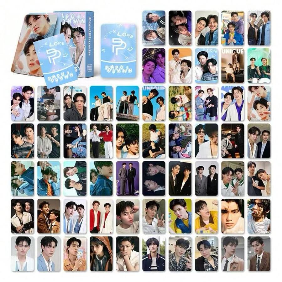 92张迷你照片卡、时尚卡、名人收藏卡、DIY LOMO卡 - 彩色 - 查看 1