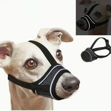 1pc Dog Muzzle Breathable Adjustable Comfortable Pet Muzzle Anti-Chewing Anti-Biting Dog Muzzle Pet Supplies - Multicolor - View 18