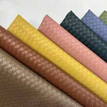 1 Roll High-Quality 3D Woven Pattern Faux Leather Fabric (12*53 Inches) - Fashionable And Innovative Crafting Fun, Suitable For Making Leather Earrings, Bows And Handbags, Belts Design, DIY Craft Material - Durable, Versatile And Easy To Sew - 30*138CM - View 7