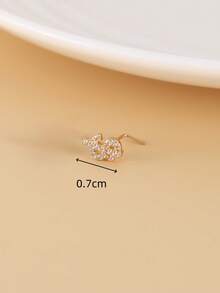 1个新款L型鼻环，适合日常佩戴 - 彩色 - 查看 5