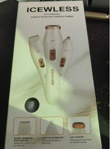 女士三合一电动无痛脱毛套装，便携式多功能剃须刀，鼻毛修剪器 - USB充电式面部美容仪，鼻毛修剪器，全身脱毛器，女士专用 - 彩色 - 查看 12